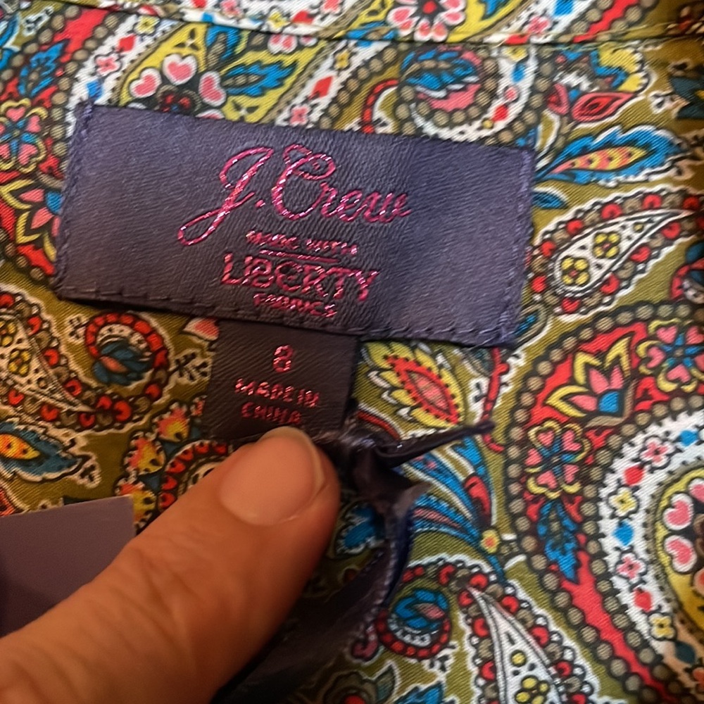J. Crew Top Liberty - Picture 5 of 5
